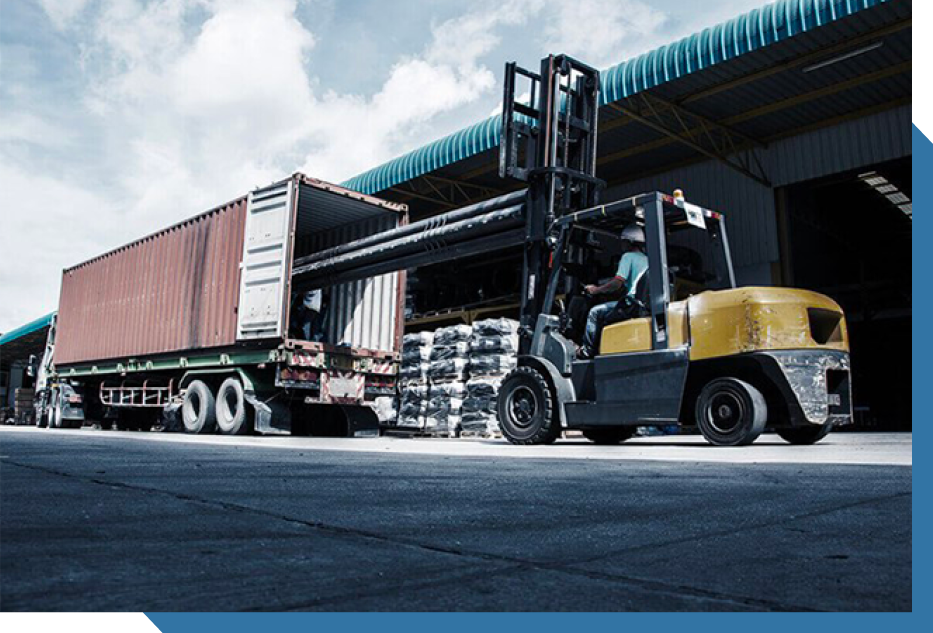 CCL Logistics & Technology Truck being loaded